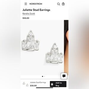 Kendra Scott Juliette Stud Earrings NWT